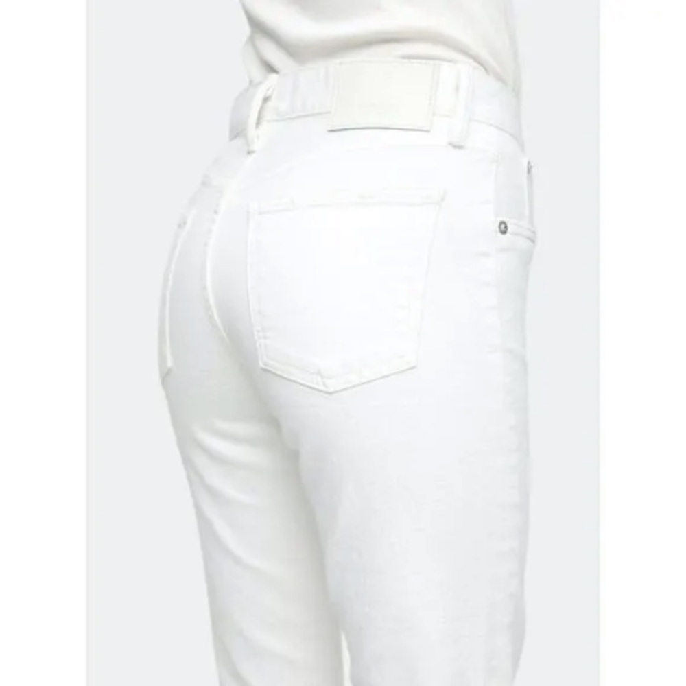 Moussy Vintage Burnside White Skinny Jeans 24 NWT - Picture 4 of 15